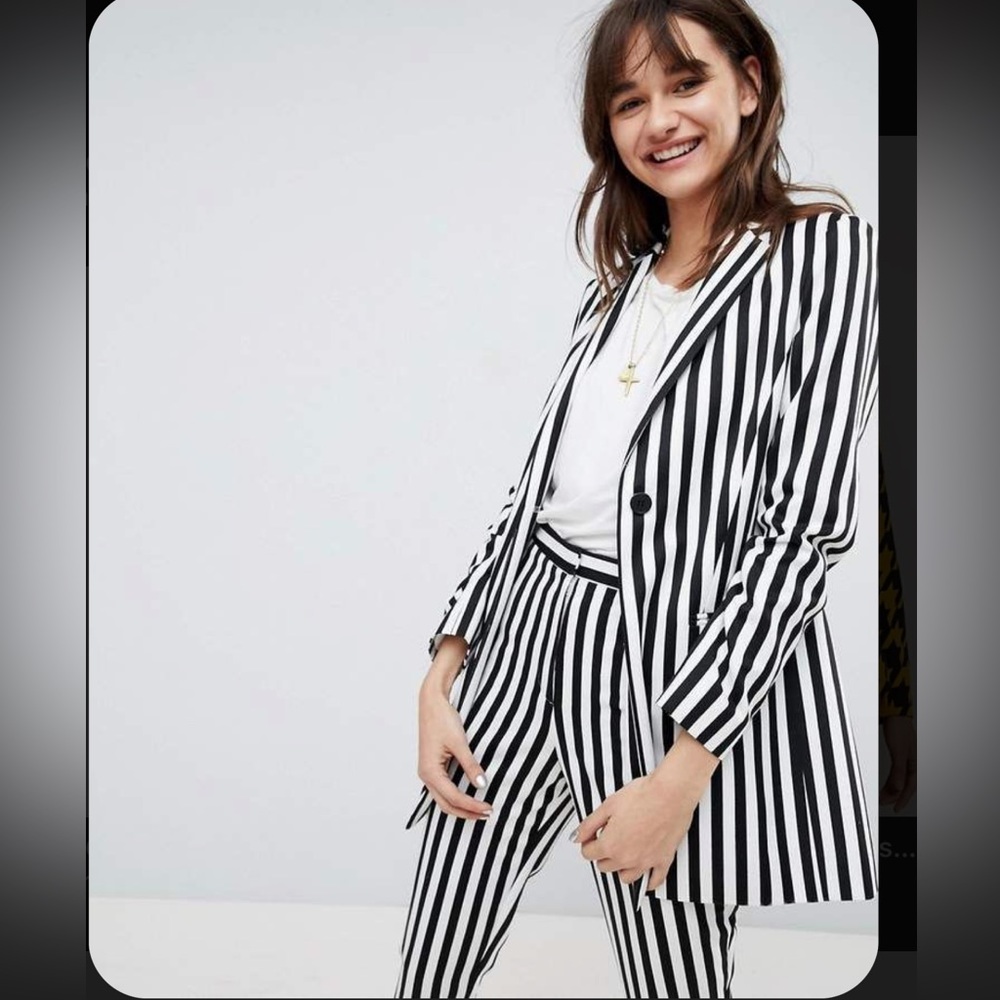 ASOS striped suit